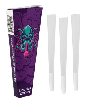 choosypapers King Size Cones 3Pack Oktopus